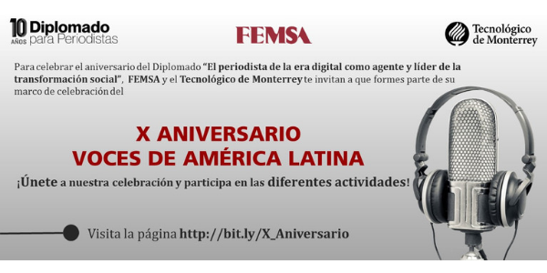 Evento: X Aniversario Periodismo Voces de América Latina
